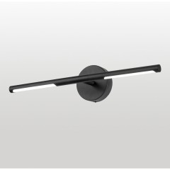 SY6927 Lussole HALL Настенное бра черное, LED 18 Вт, 4000 К, 1170 Лм, IP20