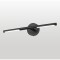 SY6927 Lussole HALL Настенное бра черное, LED 18 Вт, 4000 К, 1170 Лм, IP20