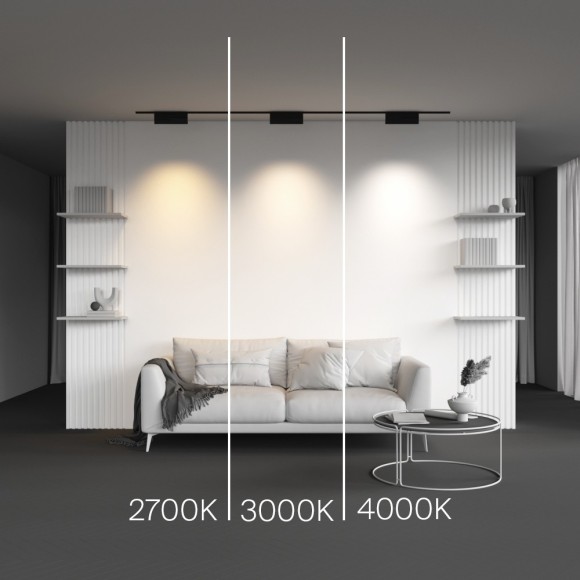 TR194-1-12W3K-M-B Ультратонкий трековый диммируемый по 0/1-10V магнитный светодиодный светильник Maytoni Levity CRI90+ 3000К 430Лм 30° 12Вт TR194-1-12W3K-M-B Ультратонкий трековый диммируемый по 0/1-10V магнитный светодиодный светильник Maytoni Levity CRI90+ 3000К 430Лм 30° 12Вт