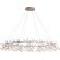 SL379.203.324 Люстра подвесная ST-Luce Медный/Белый LED 324*0,5W 3500K  (из 2-х коробок) RAFINA