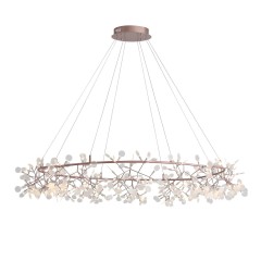 SL379.203.324 ST Luce RAFINA Подвесная люстра, LED, 3500K 324х0,5W, медный/белый (из 2-х коробок)