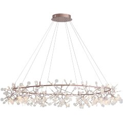 SL379.203.324 Люстра подвесная ST-Luce Медный/Белый LED 324*0,5W 3500K  (из 2-х коробок) RAFINA