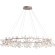 SL379.203.324 Люстра подвесная ST-Luce Медный/Белый LED 324*0,5W 3500K  (из 2-х коробок) RAFINA