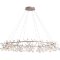 SL379.203.324 Люстра подвесная ST-Luce Медный/Белый LED 324*0,5W 3500K  (из 2-х коробок) RAFINA