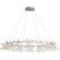 SL379.203.324 Люстра подвесная ST-Luce Медный/Белый LED 324*0,5W 3500K  (из 2-х коробок) RAFINA