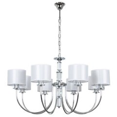 Подвесная люстра Arte Lamp ATTORE A4092LM-8CC Подвесная люстра Arte Lamp ATTORE A4092LM-8CC