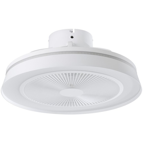 35218 EGLO Vallonia 1 (Валлония 1), потолочный LED-светильник с вентилятором и пультом, 2700-6500K, RGB, 3200 лм, Ø480×210 мм, белый, IP20