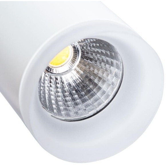 Однофазный двужильный светодиодный трековый светильник Arte Lamp A6813PL-1WH HUBBLE 4000К 800Лм CRI85+ 24° 10Вт Однофазный двужильный светодиодный трековый светильник Arte Lamp A6813PL-1WH HUBBLE 4000К 800Лм CRI85+ 24° 10Вт