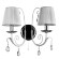 Бра Arte Lamp ROMANA SNOW A1743AP-2WH Бра Arte Lamp ROMANA SNOW A1743AP-2WH
