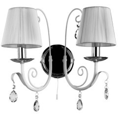 Бра Arte Lamp ROMANA SNOW A1743AP-2WH Бра Arte Lamp ROMANA SNOW A1743AP-2WH