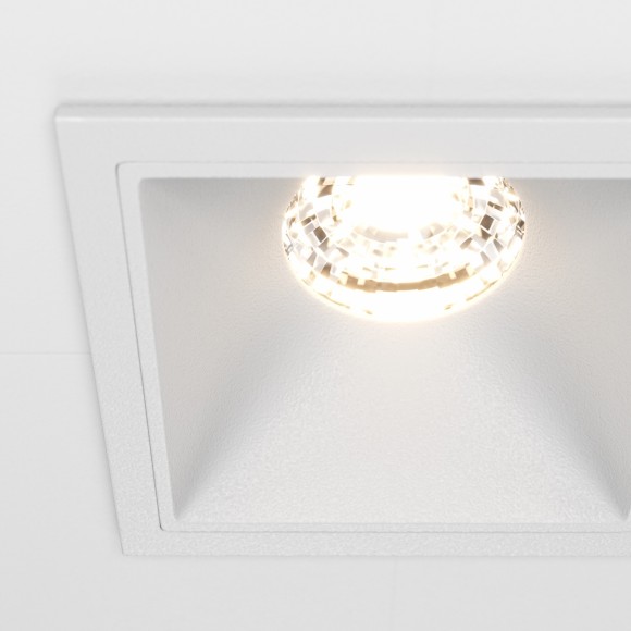 Встраиваемый светильник Maytoni DL043-01-10W3K-D-SQ-W Alfa LED светодиодный LED 10W
