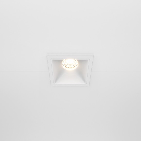 Встраиваемый светильник Maytoni DL043-01-10W3K-D-SQ-W Alfa LED светодиодный LED 10W