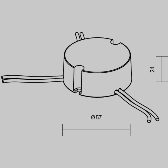 Источник тока Maytoni DALI NFC DT6 100-500mA +PUSH DIM 721029