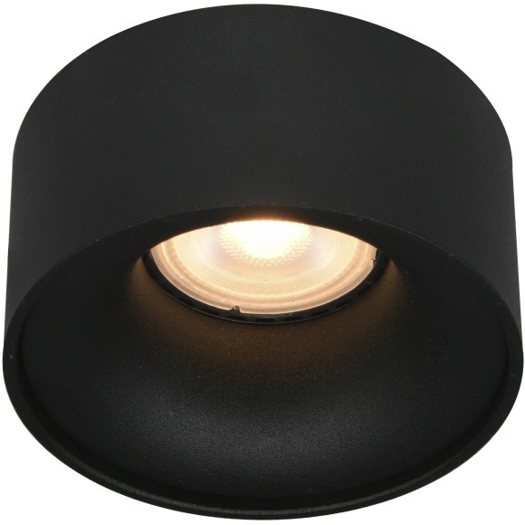 ST260.408.01 Св-к встр. Черный GU10 1*50W IP20 D85xH104 220V Без ламп Встраиваемые светильники