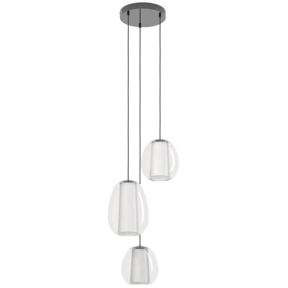 Подвесной светильник EGLO MENORCA 390458 со встроенным LED, 27Вт, 2200-6500К, 1900Лм, подключение 220В, диаметр 420 мм, высота 1500 мм