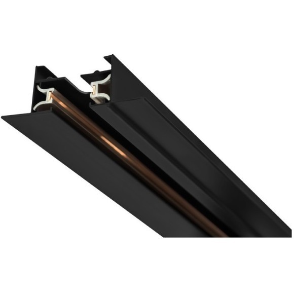 2м черный встраиваемый в ГКЛ однофазный шинопровод Crystal Lux CLT 0.121 01 L2000 BL 2м черный встраиваемый в ГКЛ однофазный шинопровод Crystal Lux CLT 0.121 01 L2000 BL