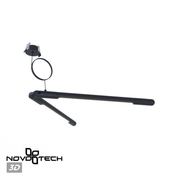 Встраиваемая база с вводом питания, гибким L-соединителем и проводом 200см Novotech Glat 359386 Встраиваемая база с вводом питания, гибким L-соединителем и проводом 200см Novotech Glat 359386