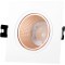 DK3071-WBR Встраиваемый светильник, IP 20, 10 Вт, GU5.3, LED, белый/бронзовый, пластик