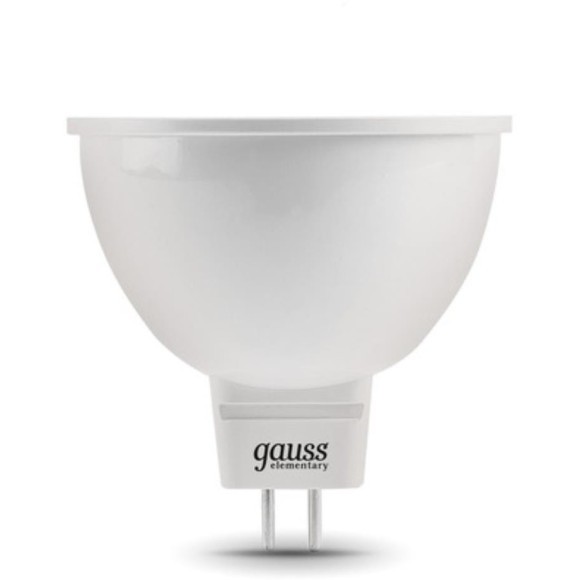 13517 Лампа Gauss LED Elementary MR16 GU5.3 7W 530lm 3000K 1/10/100
