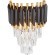 Бра Lumina Deco Funneli LDW 6003-2 BK+F.GD