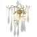 Бра Crystal Lux REINA AP3 GOLD PEARL