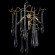 Бра Crystal Lux REINA AP3 GOLD PEARL