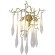 Бра Crystal Lux REINA AP3 GOLD PEARL