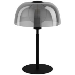 900141 Настольная лампа SOLO 2, 1x40W(E27), сталь, черный, стекло, черный прозрачн 900141 Настольная лампа SOLO 2, 1x40W(E27), сталь, черный, стекло, черный прозрачн