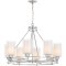 Подвесная люстра Marietta LDP 8025-8 CHR+WT