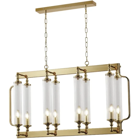 Люстра Crystal Lux TOMAS SP8 L1000 BRASS Люстра Crystal Lux TOMAS SP8 L1000 BRASS