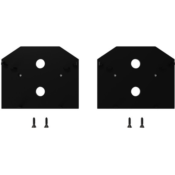 ST046.589.02 Торцевая заглушка (внешняя и внутрення 2+2шт)  ST-Luce Белый SKYLINE 220