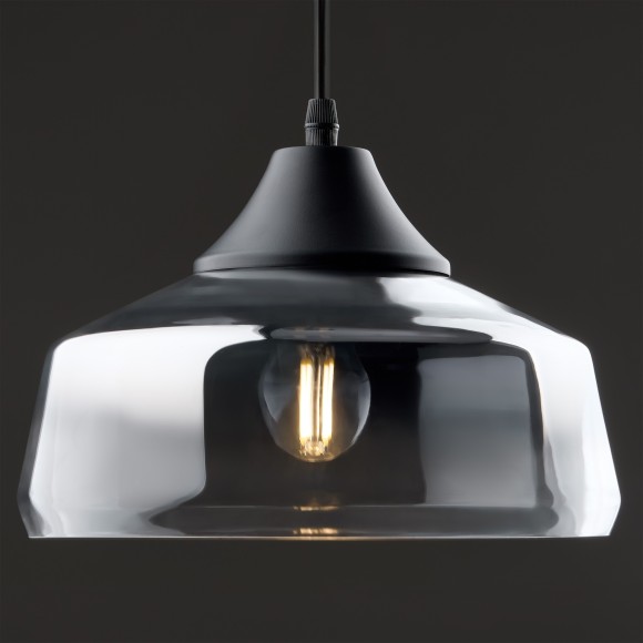 Подвесной светильник с 1 плафоном Freya FR5188PL-01B Jiffy под лампу 1xE27 60W Подвесной светильник с 1 плафоном Freya FR5188PL-01B Jiffy под лампу 1xE27 60W