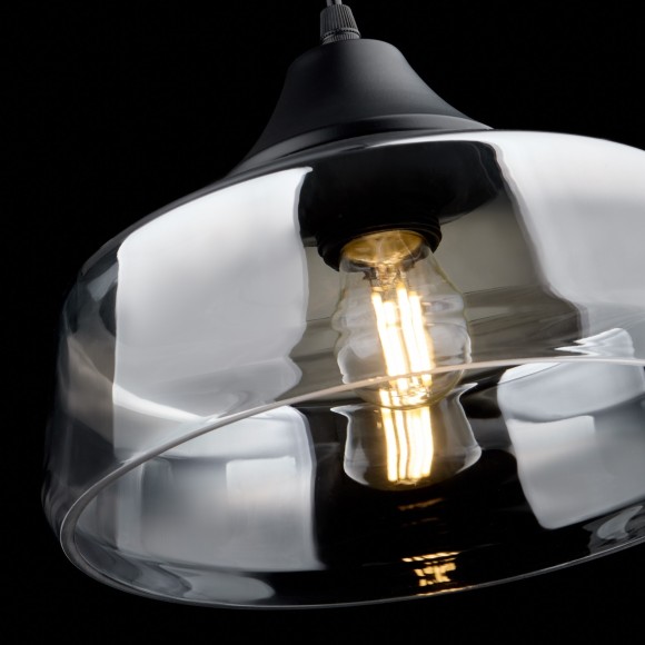 Подвесной светильник с 1 плафоном Freya FR5188PL-01B Jiffy под лампу 1xE27 60W Подвесной светильник с 1 плафоном Freya FR5188PL-01B Jiffy под лампу 1xE27 60W