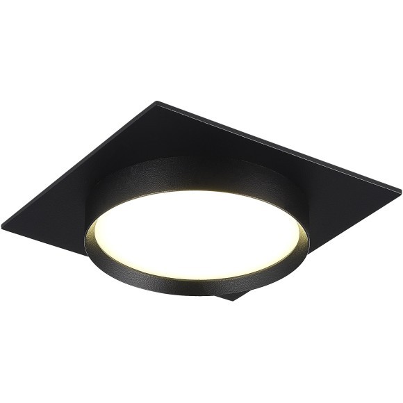 ST258.418.01 Св-к встр. Черный GX53 1*50W IP20 L109xW109xH43 220V Без ламп Встраиваемые светильники