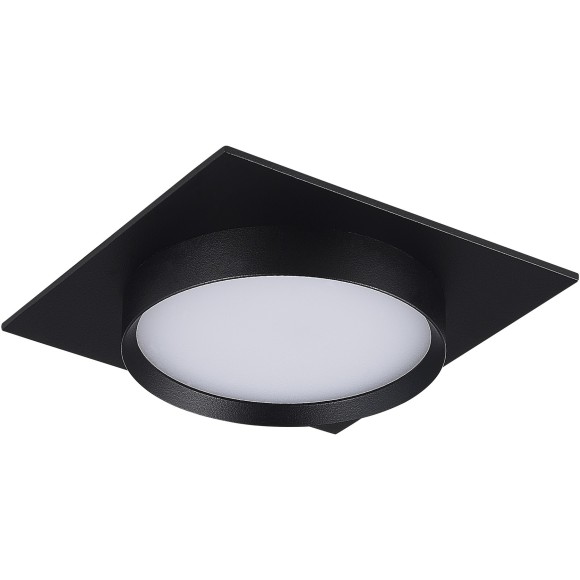 ST258.418.01 Св-к встр. Черный GX53 1*50W IP20 L109xW109xH43 220V Без ламп Встраиваемые светильники