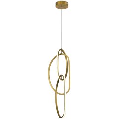 SL6505.213.42 Подвес ST-Luce Золотистый/Золотистый LED 1*42W 4000K ABRA SL6505.213.42 Подвес ST-Luce Золотистый/Золотистый LED 1*42W 4000K ABRA