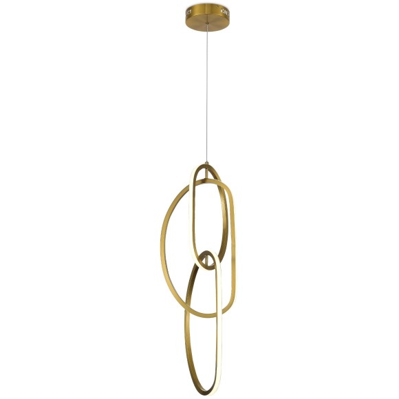 SL6505.213.42 Подвес ST-Luce Золотистый/Золотистый LED 1*42W 4000K ABRA SL6505.213.42 Подвес ST-Luce Золотистый/Золотистый LED 1*42W 4000K ABRA