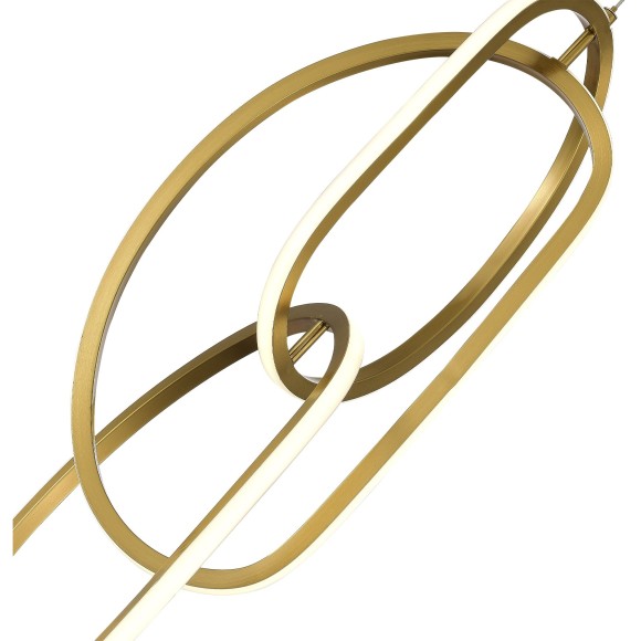 SL6505.213.42 Подвес ST-Luce Золотистый/Золотистый LED 1*42W 4000K ABRA SL6505.213.42 Подвес ST-Luce Золотистый/Золотистый LED 1*42W 4000K ABRA