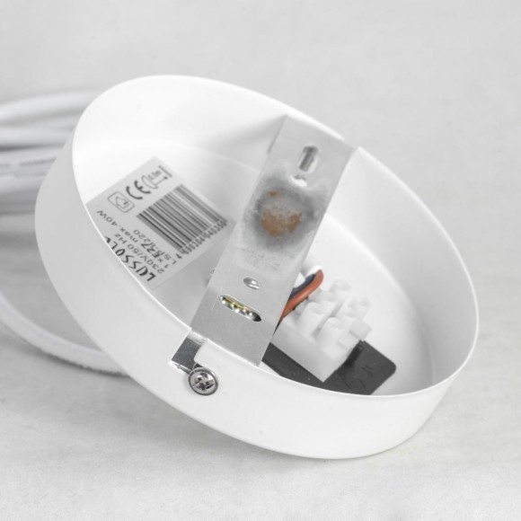 Подвесной светильник с 1 плафоном Lussole LSP-8220 DOVE IP21 под лампу 1xE27 40W Подвесной светильник с 1 плафоном Lussole LSP-8220 DOVE IP21 под лампу 1xE27 40W