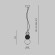 Подвесной светильник светодиодный Collar P069PL-L16CH3K