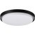 Novotech VIRTUO STREET 359721 Уличный круглый потолочный LED-светильник, 30Вт, 2600Лм, CCT перекл. цветовой температуры внутри корпуса 2700/3200/4000К, CRI90, 220-240В, IP65, черный алюминий и белый пластик, диаметр 290 мм, высота 64,3 мм