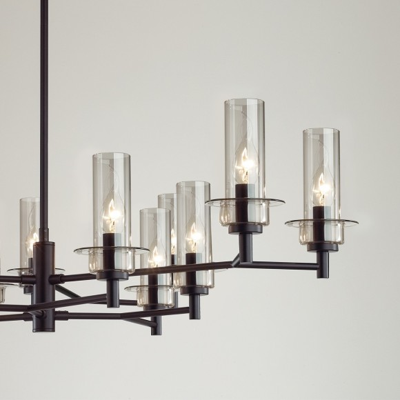 Люстра потолочная E14 Lumion MADONNA 6555/12C