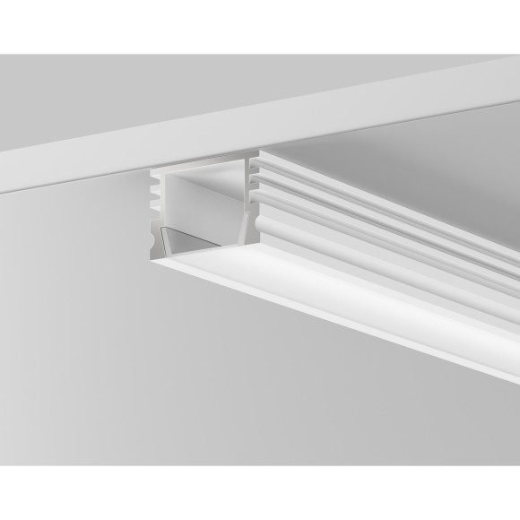 Алюминиевый профиль накладной 16x12 (Белый, 2 м), ALM-005-W-2M 631006 Алюминиевый профиль накладной 16x12 (Белый, 2 м), ALM-005-W-2M 631006