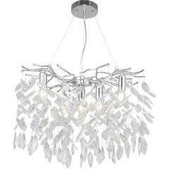 Люстра подвесная хрустальная 2180/09/06P Stilfort, серия RAMO Люстра подвесная хрустальная 2180/09/06P Stilfort, серия RAMO