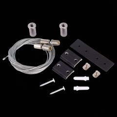 ST005.419.00.1 Тросовый подвес для магнитного шинопровода (2шт) ST-Luce Черный SKYLINE 48 ST005.419.00.1 Тросовый подвес для магнитного шинопровода (2шт) ST-Luce Черный SKYLINE 48