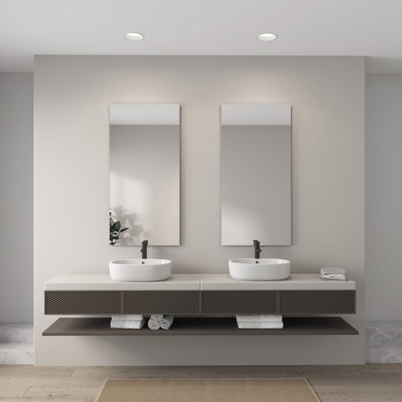 DK2452-WH Встраиваемый светодиодный влагозащищенный IP44 светильник Denkirs TRIM, 24Вт с перекл. цветовой температуры 3000-4000-6500K