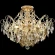 Светильник потолочный Crystal Lux ESMIRALDA PL6 GOLD 0523/106