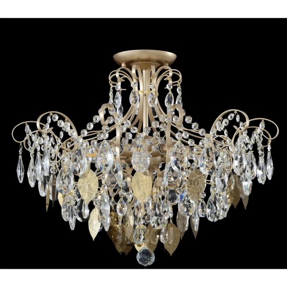 Светильник потолочный Crystal Lux ESMIRALDA PL6 GOLD 0523/106