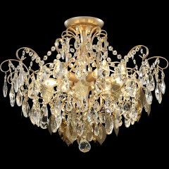 Светильник потолочный Crystal Lux ESMIRALDA PL6 GOLD 0523/106 Светильник потолочный Crystal Lux ESMIRALDA PL6 GOLD 0523/106