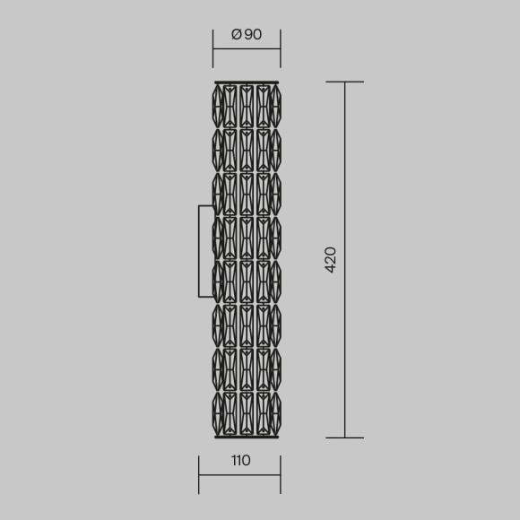 Бра Maytoni DIA008WL-02CH Talento под лампы 4xG9 40W Бра Maytoni DIA008WL-02CH Talento под лампы 4xG9 40W